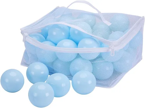 Miniatura 8 de Pelotas de plástico sin ftalatos y BPA de 2.75 pulgadas, a prueba de aplastamiento, juguete divertido con bolsa de almacenamiento para decoración