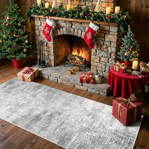 Miniatura 201 de Alfombra lavable para pasillo - 2x7 alfombras de cocina, alfombra para entrada, alfombra vintage, suave, alfombra antideslizante para piso, alfombra