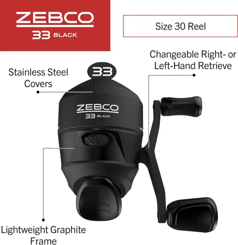 Miniatura 3 de Zebco Carrete de pesca Spincast
