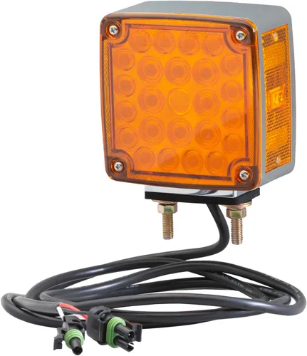 Grote G5543-5 Hi Count - Luces LED de doble cara con marcador lateral con conector Packard (embalaje a granel)