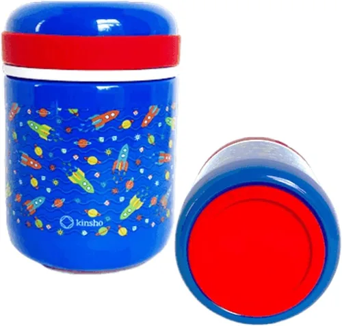 Miniatura 4 de Termo para comida caliente, tarro de boca ancha aislado de acero inoxidable para el almuerzo, recipiente de sopa para niños, preescolar, a prueba