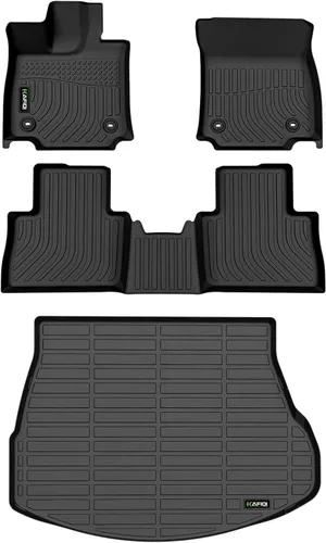 Miniatura 67 de Alfombrillas y revestimiento para maletero para Jeep Grand Cherokee L 2021-2025 (6 pasajeros, sin consola central) con respaldo, revestimientos