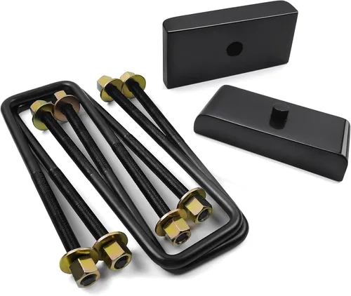 Miniatura 2 de AUTOPTIM Kit de Bloque de Elevación Niveladora de 1 Pulgada Trasero - Reemplazo para Silverado 1500 2007-2024, Sierra 1500 2007-2023, Espaciadores