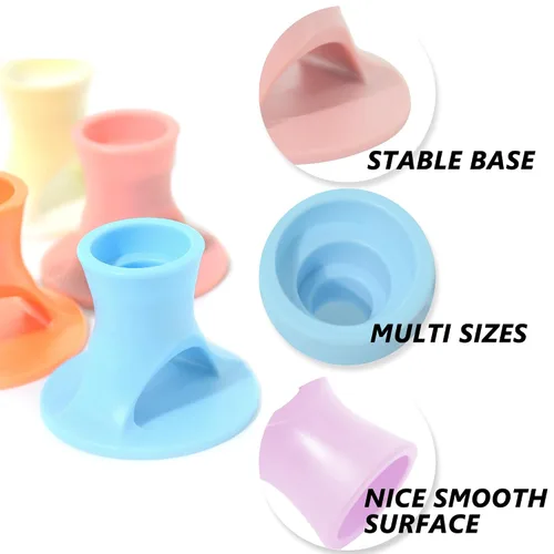 Miniatura 6 de Soporte de plástico para pegamento líquido para soporte de botellas, herramienta de manualidades de papel para artesanos adecuado para botellas