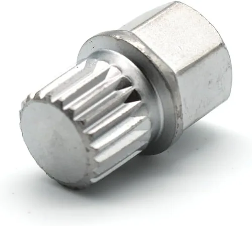 Miniatura 15 de TMAX Abc0/10Pt Bloqueo de rueda Lugnut antirrobo Tuerca Tornillo Eliminación de llave Socket S3057 para Vw Audi