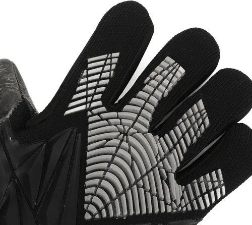Miniatura 3 de 2 guantes de portero de fútbol con palma de látex antideslizante, diseño de malla transpirable para protección adicional de los dedos, guantes