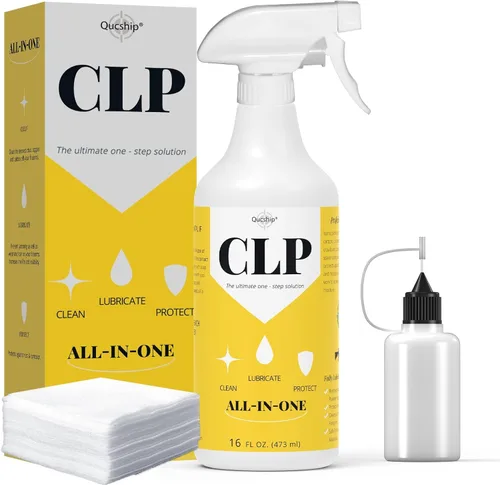 Miniatura 8 de Aceite para pistola de 2 oz y aplicador de aguja de 1 oz, lubricante para pistola, kit multiusos de limpieza y protección de pistolas, limpiador