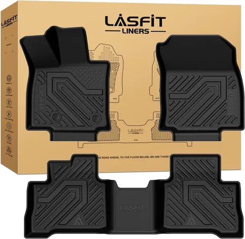 Miniatura 42 de LASFIT Alfombrillas de piso para Toyota Tacoma 2008-2011 Cabina de Acceso Transmisión Automática, Forro de Piso de Ajuste Personalizado para Todo