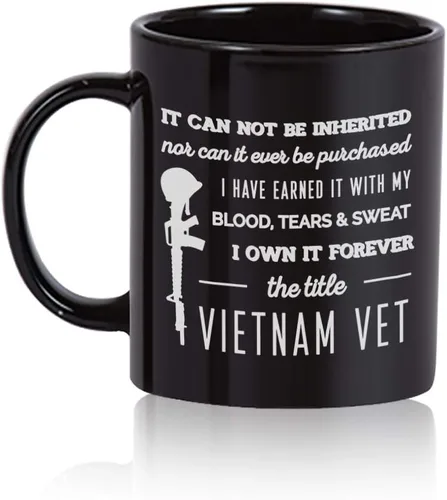 Miniatura 6 de Taza de café de veterano de Vietnam de 11 oz.