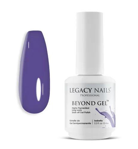 Miniatura 46 de LEGACY NAILS Professional Beyond Gel Soak-Off Esmalte de uñas – Cobertura completa, altamente pigmentado (BEYOND GEL – ALBA 1/2 oz)