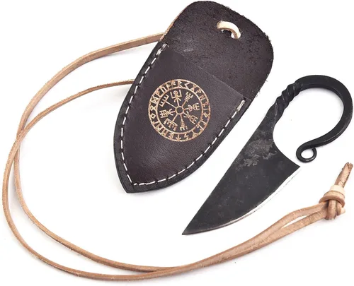 Miniatura 19 de Cuchillos de Damasco Hechos a Mano Personalizados de Acero de Damasco Cuchillo de Caza para Desollar, Camping, Exterior - Cuchillos de Caza de Hoja