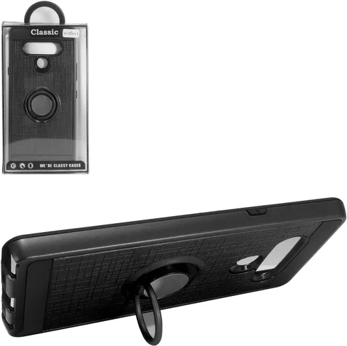 Miniatura 3 de Para LG Stylo 6 LM-Q730 (2020) - Funda híbrida con soporte de anillo - RS2 Negro