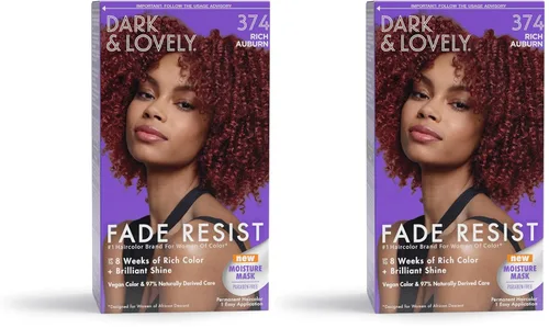Miniatura 25 de SoftSheen-Carson Dark and Lovely Fade Resist - Tinte permanente y acondicionador para el cabello, de color intenso, azul medianoche 382