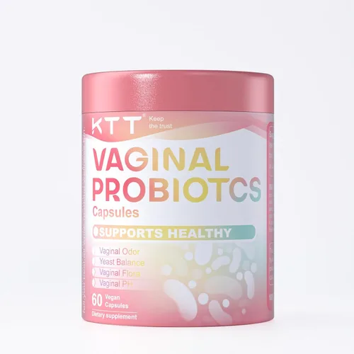 KTT Probióticos vaginales fabricados en los Estados Unidos, equilibrio de pH para mujeres, 5 mil millones de UFC para mujer, probióticos para la