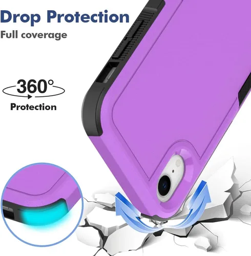 Miniatura 330 de Jeylly Funda para iPhone SE/Funda para iPhone 5S, Exterior de Plástico Duro que Absorbe Golpes + Interior de Silicona de Goma Defensor contra