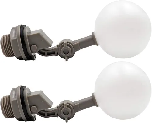 Miniatura 9 de Válvula de flotador de 1/2 o 3/4 con brazo ajustable llenado automático para fuentes de tanque de agua de ganado (1/2 pulgada)