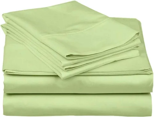 Miniatura 10 de Juego de sábanas RRRlinen para cama ajustable de 800 hilos, 4 piezas, juego de sábanas de 100% algodón, bolsillo profundo, 21 pulgadas