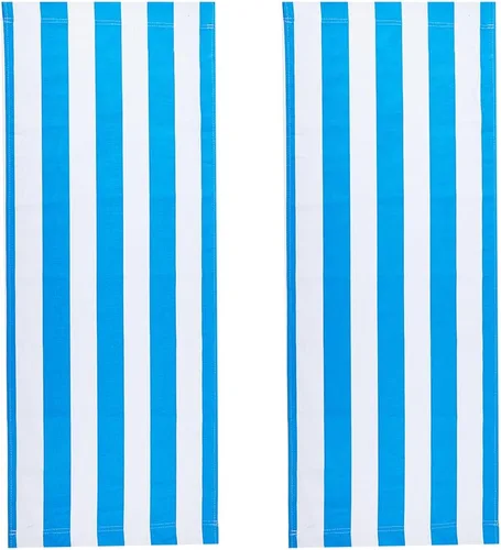 Miniatura 8 de GORGECRAFT Silla de playa de 44.5 x 16.9 in, lona de repuesto, 2 piezas, fundas de repuesto para sillas de salón al aire libre, color blanco