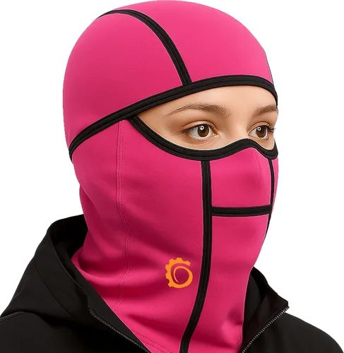 Miniatura 10 de Pasamontañas para motocicleta, máscara facial , osfa, Negro
