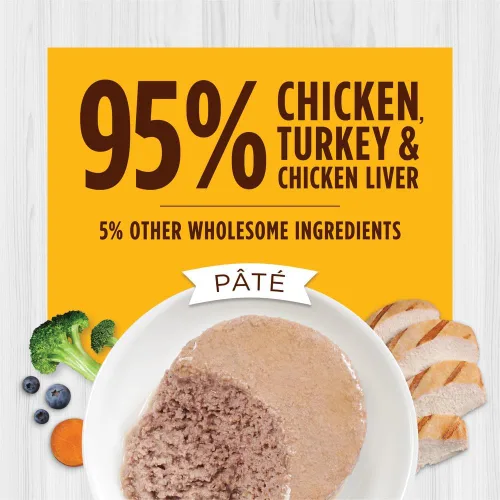 Miniatura 3 de Instinct Original - Receta de pollo real sin granos, comida natural enlatada húmeda para gatos, 5.5 onzas (paquete de 12)
