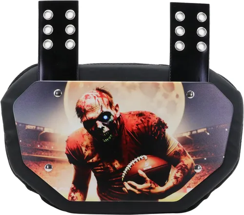 Placa trasera de fútbol, almohadillas de espalda baja para jugadores de fútbol, protector trasero, adulto