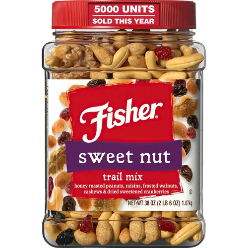 Miniatura 8 de Fisher Dill Pickle Trail Mix, 25 onzas (paquete de 1), tarro resellable, cacahuetes, patatas fritas de centeno, pretzels, pepitas y almendras