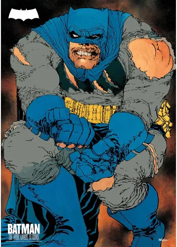 Miniatura 37 de MIGHTYPRINT DC Comics - Batman - Batman - Sunset City - Arte de pared duradero de 17 x 24 pulgadas, no hecho de papel, coleccionable con licencia