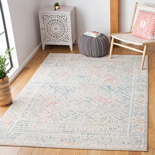 Miniatura 203 de Safavieh - Alfombra decorativa de la colección Tulum, modelo TUL264F, estilo marroquí, bohemio y desgastado, no suelta pelusa, para sala, vestíbulo