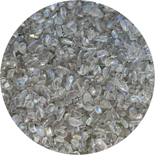 Miniatura 16 de GAF TREASURES Chips de piedras preciosas de jade semi nefrita natural, de 0.5 libras, mini cristales triturados, chips de cristal sin perforar
