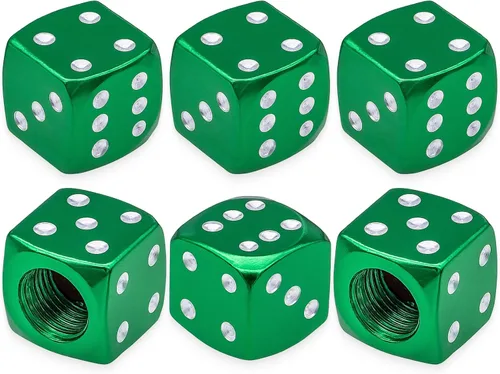 Miniatura 48 de 8 piezas de tapas de vástago de válvula de neumático, tapas de válvula de neumático de acero inoxidable, tapas de válvula de rueda para autos