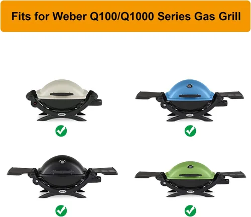 Miniatura 4 de 7582 Plancha de cocina para parrillas de gas Weber Q100 Q1200 Q1400 Q120 Q1000, 50060001 51060001 52020001, accesorios de barbacoa para Weber Baby