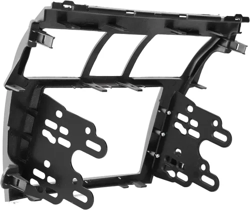 Miniatura 5 de Doble DIN coche estéreo Fascia Dash Kit para Toyota Belta Sedan Navigation (plata)