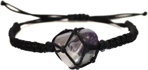 Miniatura 5 de BOHO GARDEN Pulseras de cristal curativo cuentas con piedra preciosa real, cuerda ajustable