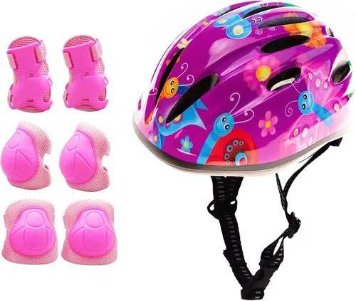 Miniatura 14 de Casco de bicicleta súperligero rosa para niñas pequeñas y bebés.