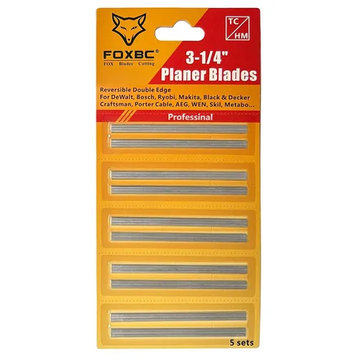 Miniatura 2 de Cuchillas de repuesto portátiles de carburo de tungsteno de 3-1/4 pulgadas (3.228 in) para MAKITA, Bosch, DeWalt, Black&Decker, Ryobi