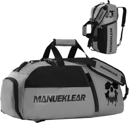 Bolsa de gimnasio para mujeres y hombres, bolsa de lona para hombres con compartimento para zapatos, bolsas de lona deportivas para mujeres para