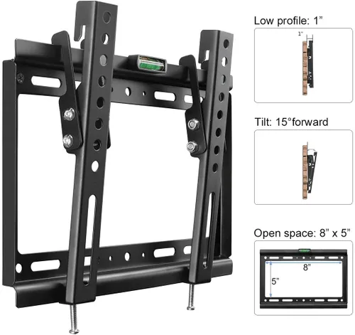Miniatura 5 de Soporte de pared para TV Suptek con inclinación para la mayoría de pantallas LED, LCD y plasma de 14 a 42 pulgadas con VESA máx. de 200 x 200 mm