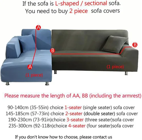 Miniatura 5 de IMYOGI Fundas de sofá de alta elasticidad de felpa de alta elasticidad para sofá modular en forma de L, fundas de sofá suaves y lavables, protector