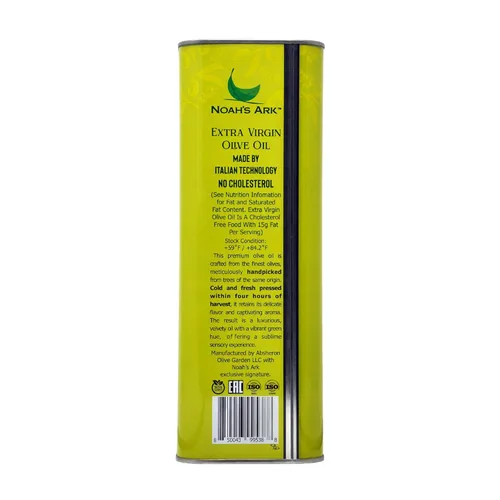 Miniatura 3 de Aceite de oliva virgen extra prensado en frío y fresco Arbequina de Noah's Ark Origen único, alto polifenol - 3L/101 oz