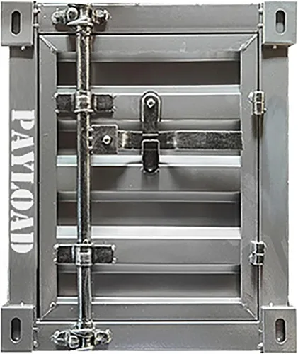 Miniatura 15 de HM&DX Mesa auxiliar industrial con almacenamiento, mesita de noche de metal retro con cerradura, armario de almacenamiento con cerradura de alta