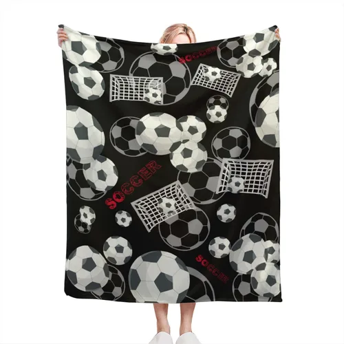 Miniatura 14 de Manta de béisbol suave y cálida para niños y adultos, manta de franela de lujo ligera y acogedora para sofá, cama, sofá, 50 x 40 pulgadas