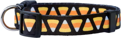 Miniatura 2 de Native Pup Collar de perro de Halloween (mediano, maíz caramelo)