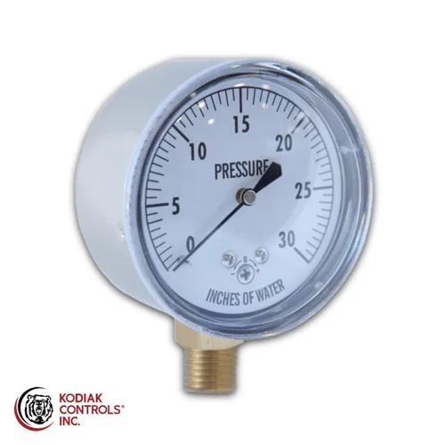 Miniatura 3 de KC25-30 "H2O Manómetro de baja presión 30" WC