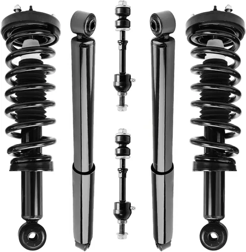 Miniatura 18 de Detroit Axle - Kit de puntales delanteros de 6 piezas para Ford Escape 2014-2019, 2 puntales y muelles helicoidales, 2 enlaces de barra