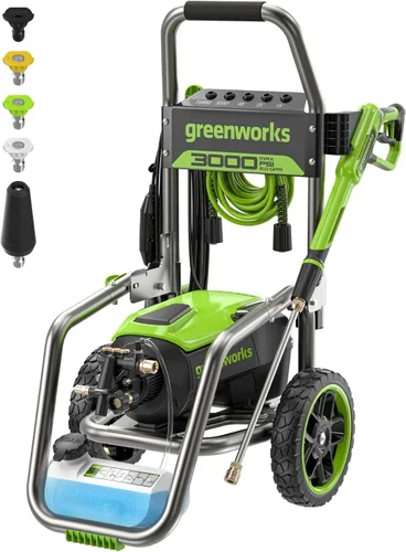 Miniatura 12 de Greenworks Pro - Lavadora de presión sin escobillas 3000 PSI (Certificada por CSA) 2.0 GPM Máx. / 1.1 GPM Lavadora de presión eléctrica