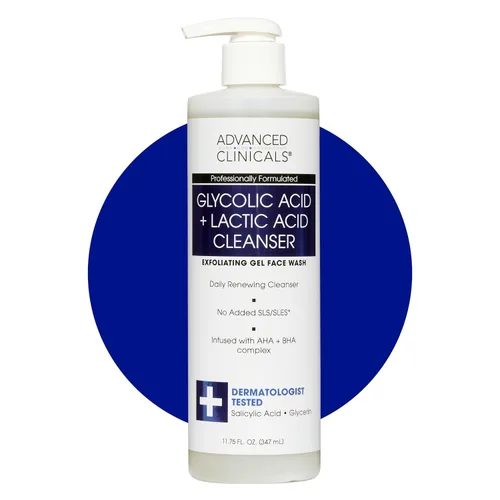 Miniatura 13 de Advanced Clinicals Limpiador facial suave con vitamina C para mujeres y hombres Jabón limpiador facial de gel con aroma a cítricos Aloe Vera +