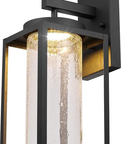 Miniatura 11 de Aplique de pared Globe Electric 44227 para exterior, aplique de pared exterior con LED integrado de 8,5 W, 44359