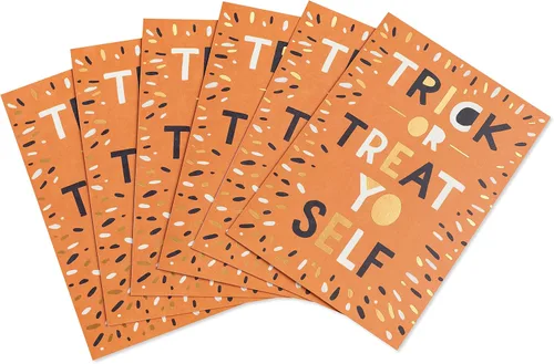 Miniatura 10 de American Greetings Tarjetas de Halloween, Friendly Wish and Hope It's Spooky (2 diseños, 8 unidades)