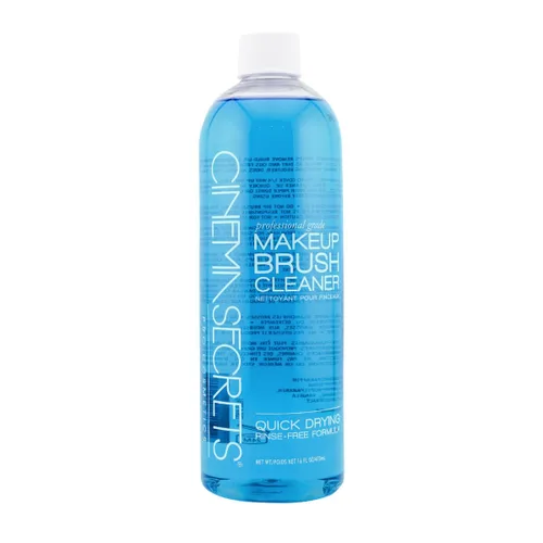 Miniatura 11 de Cinema Secrets Solución limpiadora de brochas de maquillaje de vainilla azul original, limpiador profesional para brochas de maquillaje, fórmula