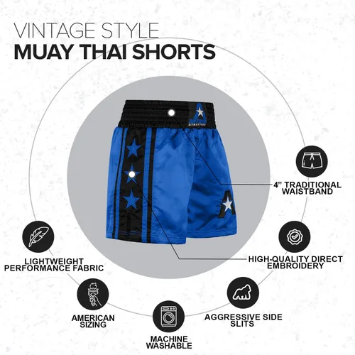 Miniatura 87 de Anthem Athletics Pantalones cortos de Muay Thai para hombre, pantalones cortos de Muay Thai para mujer - Kickboxing Short Boxing Trunks 5050 Classic